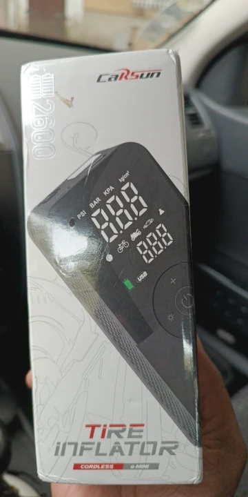VanVolt AirGo™ Cordless Digital Tyre Inflator - Portable 150 PSI Air Pump photo review