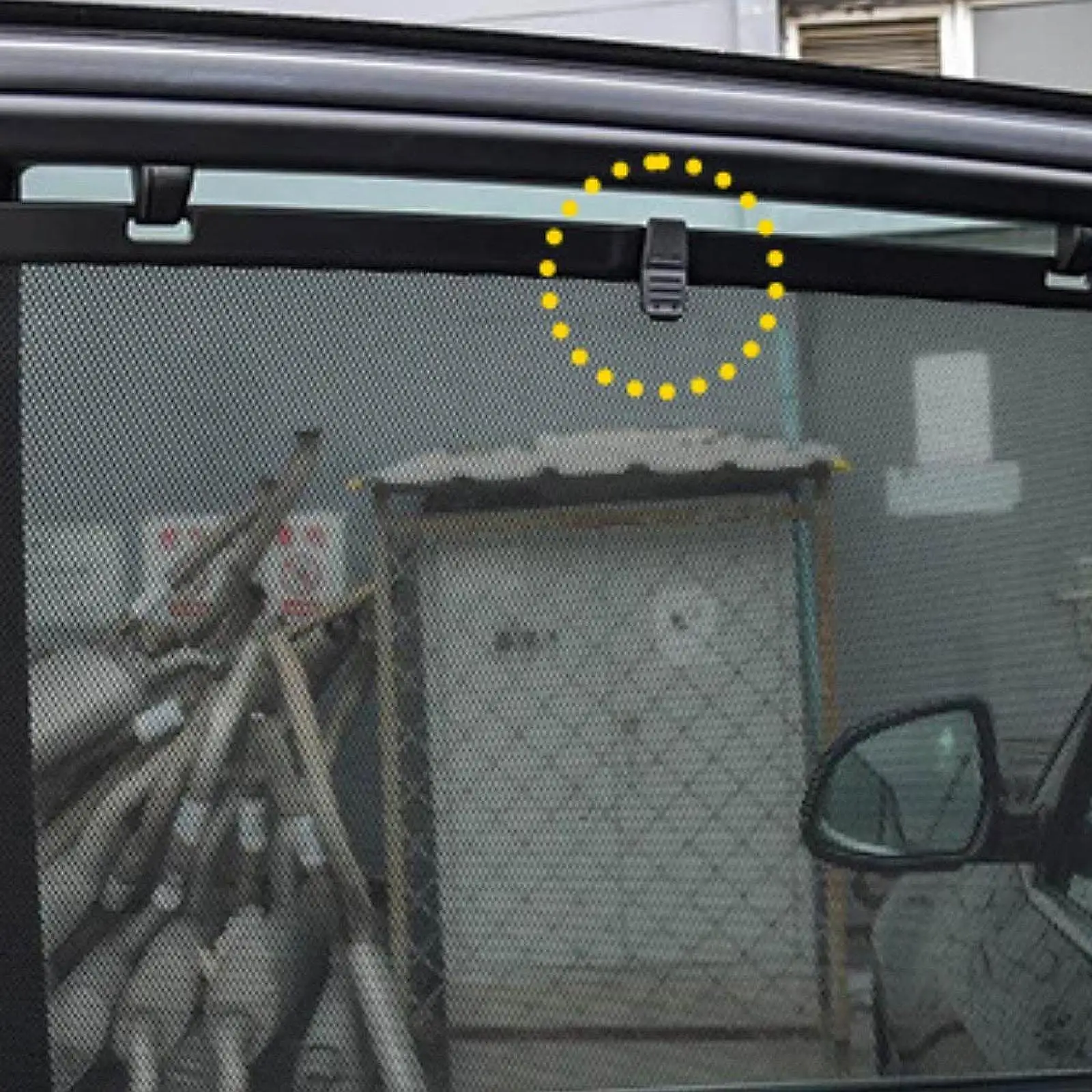 مشبك مقبض ستارة الظل الخلفي 51357373634-1 خطاف ستارة السيارة لسيارات BMW