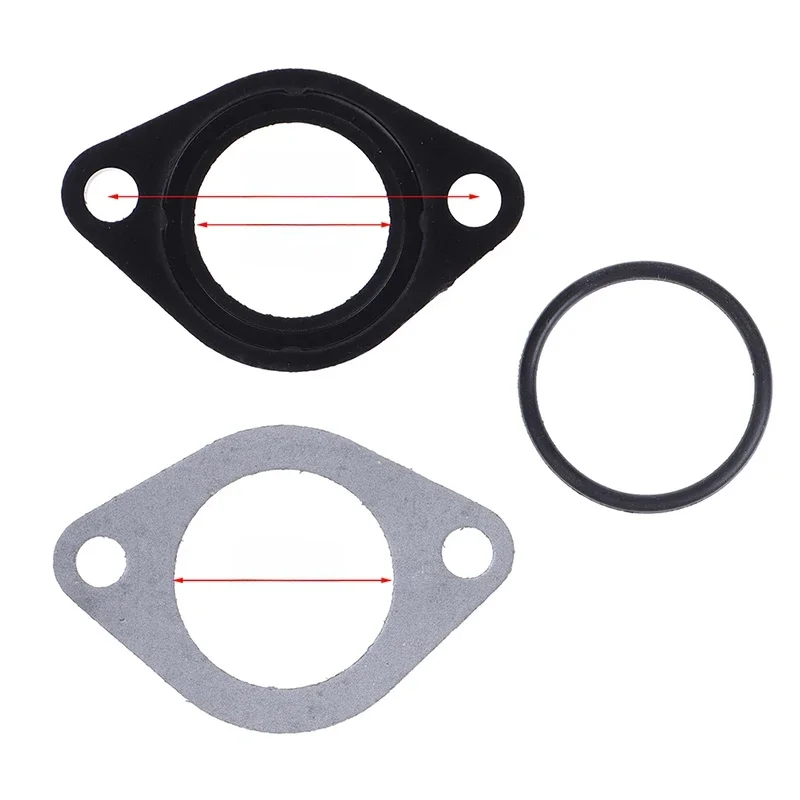 AliExpress NONE 1 Set 26mm Carburetor Manifold Intake Pipe Gasket Spacer Seal for Pit Dirt Bike ATV 110-160CC