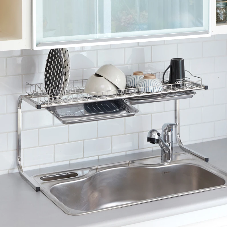 Stand-style Stainless Dinkerware Dryster 600 Size Kitchen Sink Sink Lthe Dplate Bowl Washing Table