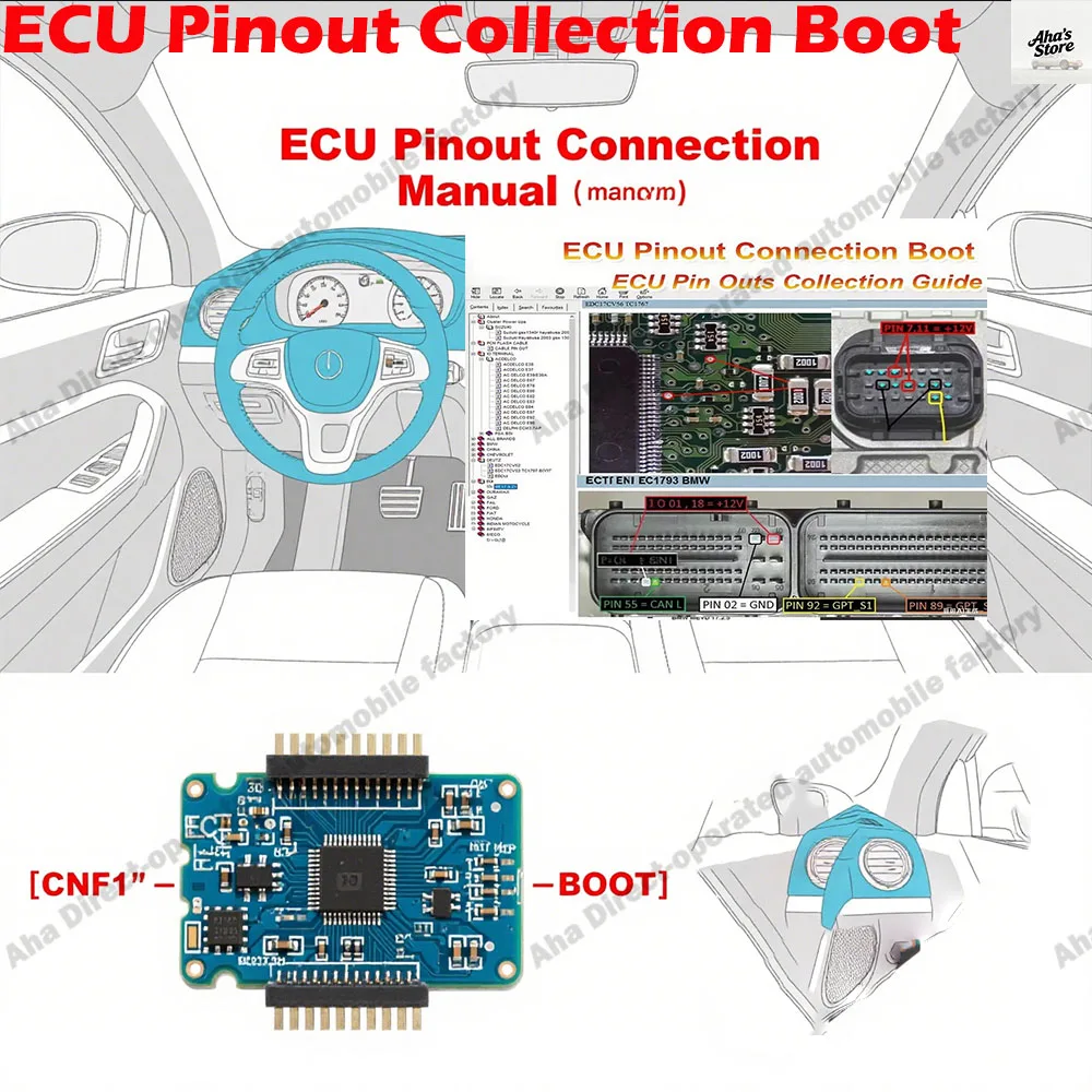 

Ecu PinOuts Connection Boot Car accessories Software Ecu Connection Guide Control Unit Repair File Wiring Diagram for Bench Boot