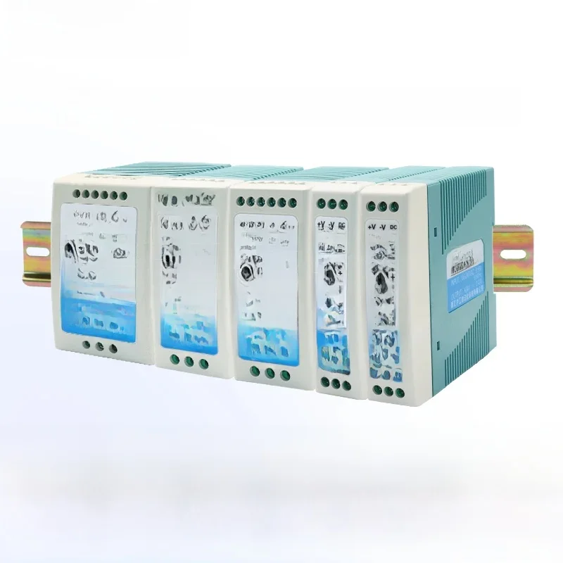 Zasilacz impulsowy na szynę DIN OMCH MDR 10W 20W 40W 60W 100W, 100-240VAC na DC 5V/12V/24V/48V, pojedyncze wyjście, regulowany SMPS — 2