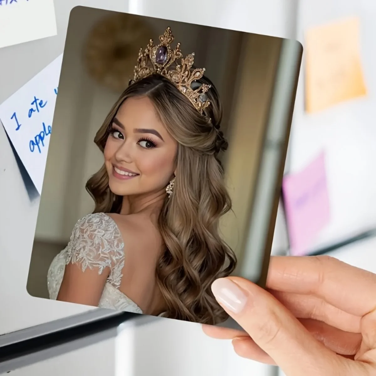 A Customizable Fridge Magnet—Printed With Your Own Design Or Photo, It Makes A Great Home Decoration And An Ideal Gift.