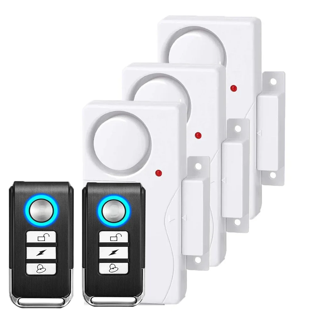 AliExpress Wsdcam Anti-Theft Alarm 110db Loud Door and Window Alarm Wireless Vibration Alarm with Remote Control Bicycle Security Sensors