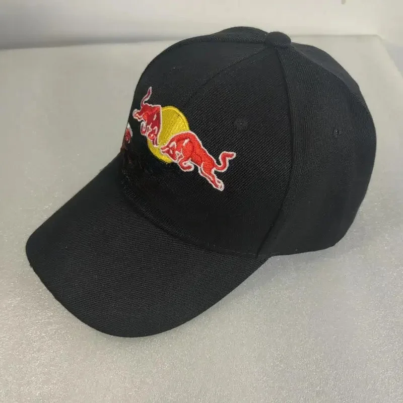 AliExpress Fashionable embroidered men's and women's Red Bull baseball caps, outdoor sports breathable cycling caps