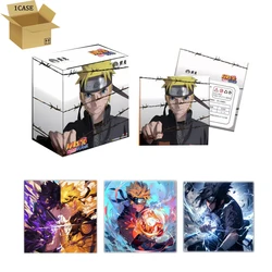 Wholesales Naruto Collection Cards Booster Seraphina Acrylic Dual Flash Card Anime 1case Playing Cards