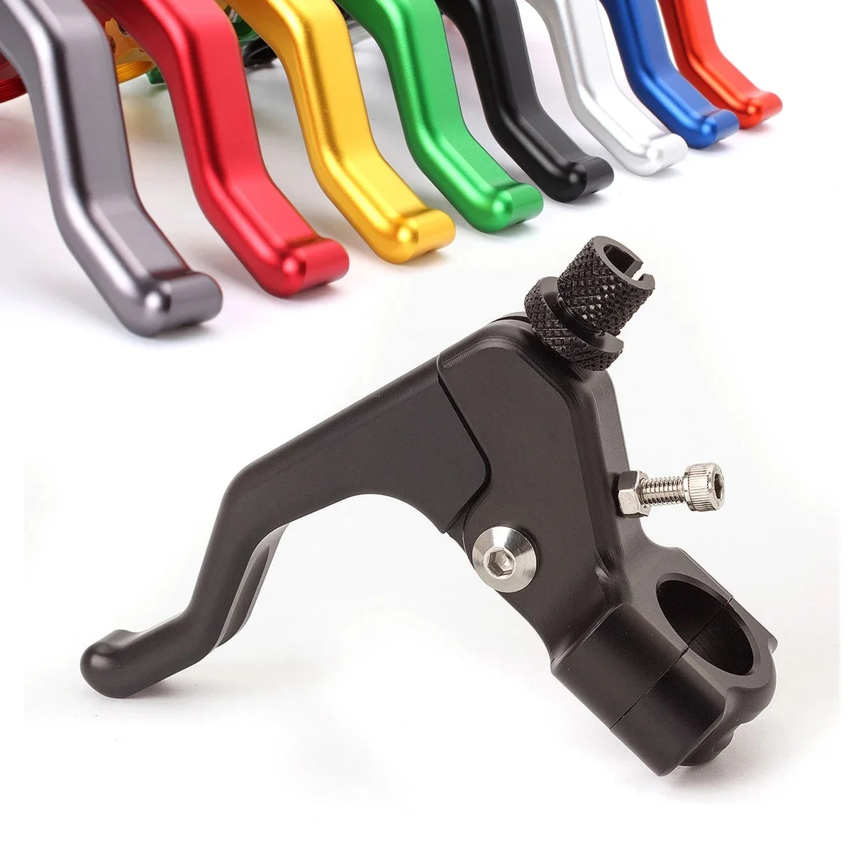 AliExpress FXCNC 2024 CNC Short Stunt Clutch Lever Perch Assembly 7/8" 22mm Handlebar Fit for Dirt Pit Bike Street Sport Motorcycle Accessories