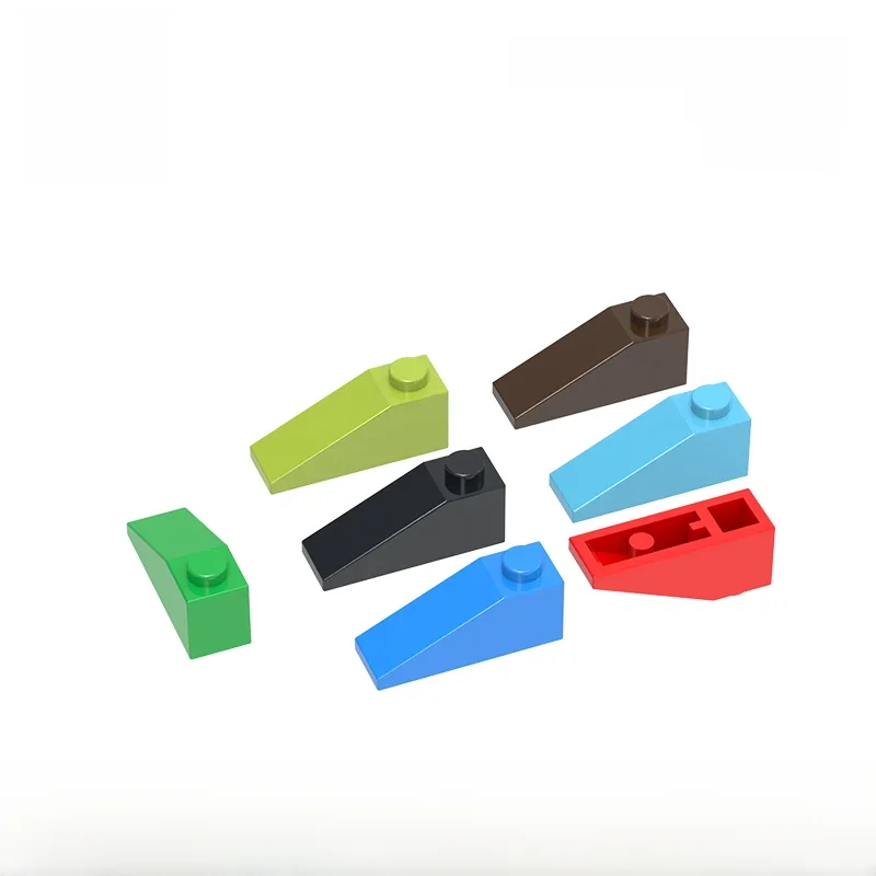 Wange 116 stks/partij 4286 1x3 Hellende Gebied Bouwstenen Moc Dak Accessoires Compatibel Met Schuine Bakstenen Kinderen Speelgoed Geschenk - afbeelding 2