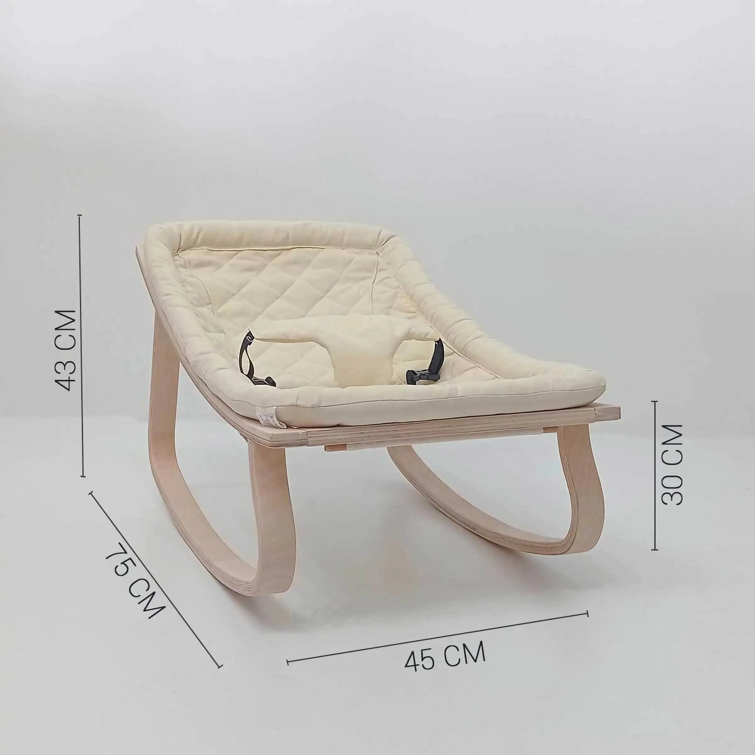 Portable Wooden Rocking Crib Newborn Baby For Natural Solid Wood Bed Sallanabilir Sleep Set Mother Lap High Quality