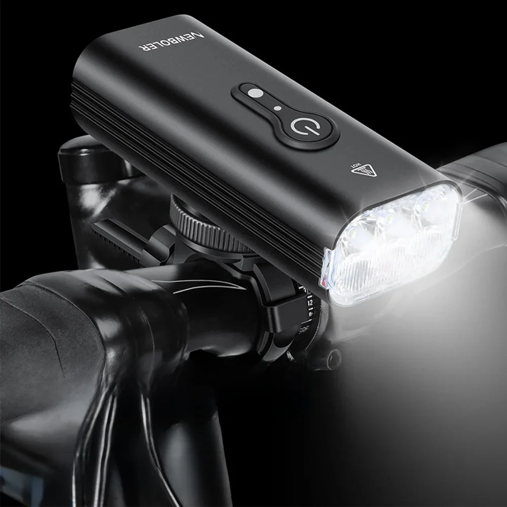 AliExpress NEWBOLER Bike Light Waterproof 10000mAh Smart Bicycle Light Front 10000LM USB Charging MTB Road Cycling Lamp Bike Accessories