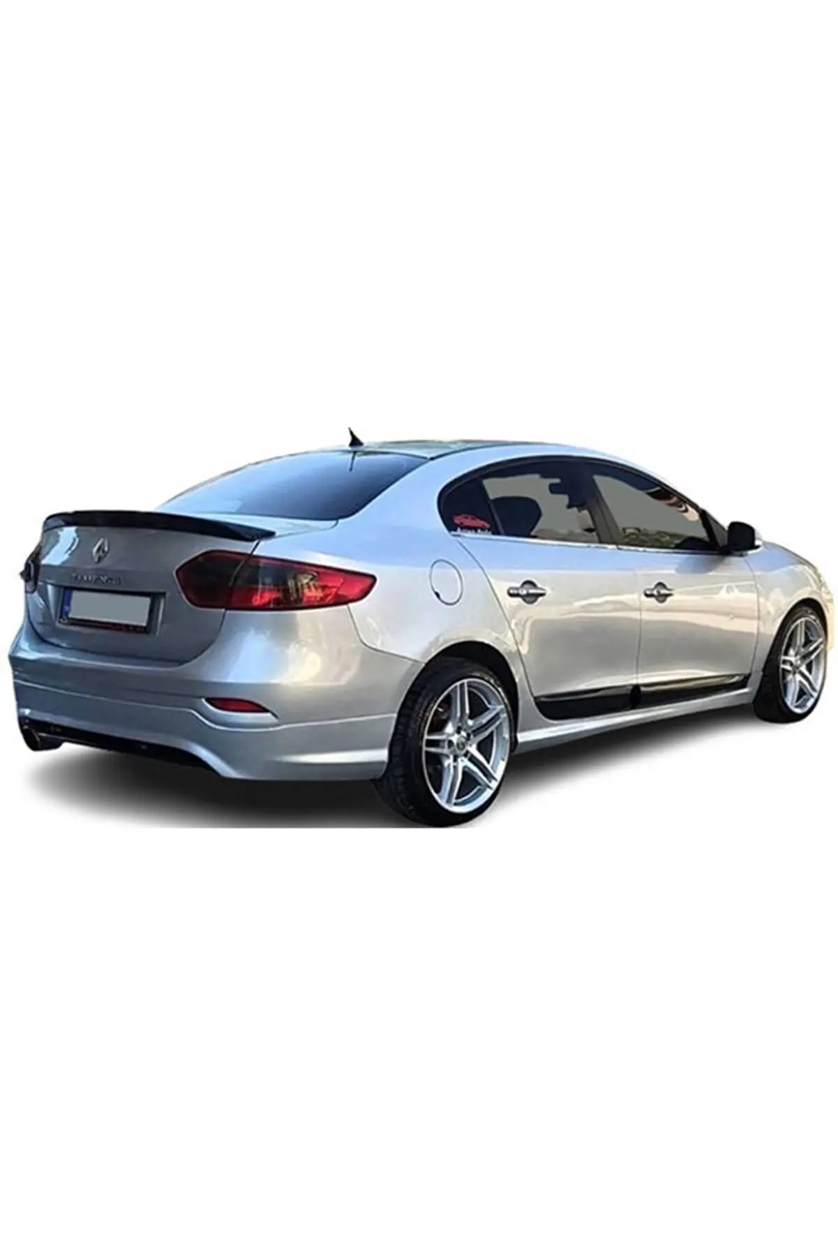 For Renault Fluence Compatible (2010-2016) Bold Style Side Skirt Set - Rocker Stylish Battery Diffuser Spoiler Mirror Plate Flap