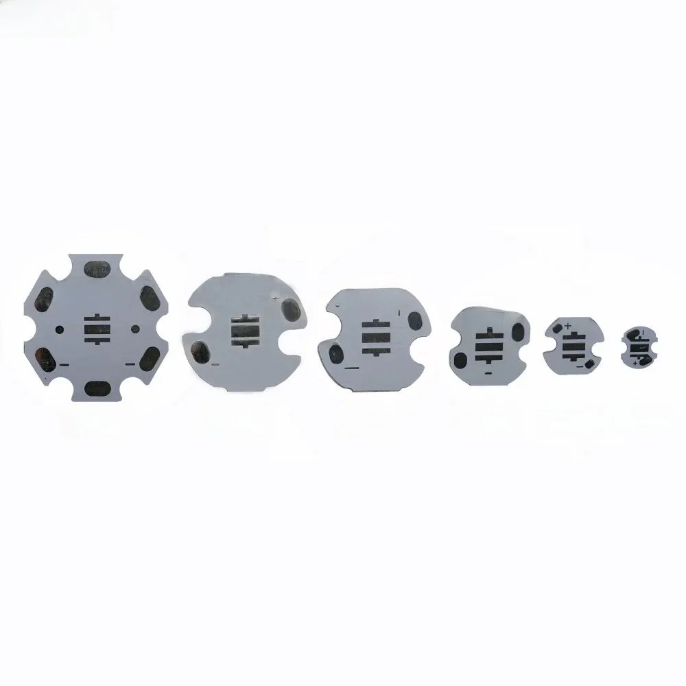 50 sztuk 3535 Aluminiowa płytka PCB LED 8mm 10mm 12mm 14mm 16mm 20mm Do Cree XPE XP-E XTE XT-E XPG XP-G 3535 LED Light — zdjęcie 2