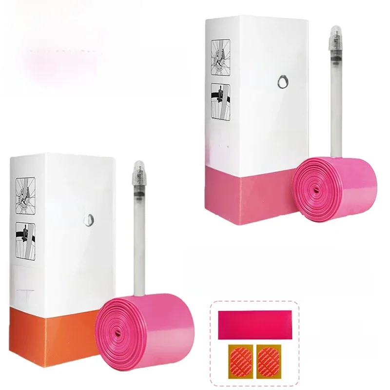 AliExpress NONE RideNow Ultralight Bike Inner Tube 700C x 18 25 28 32 Road MTB Bicycle TPU Tire 45/65/85mm Length French Valve Super Light Tube