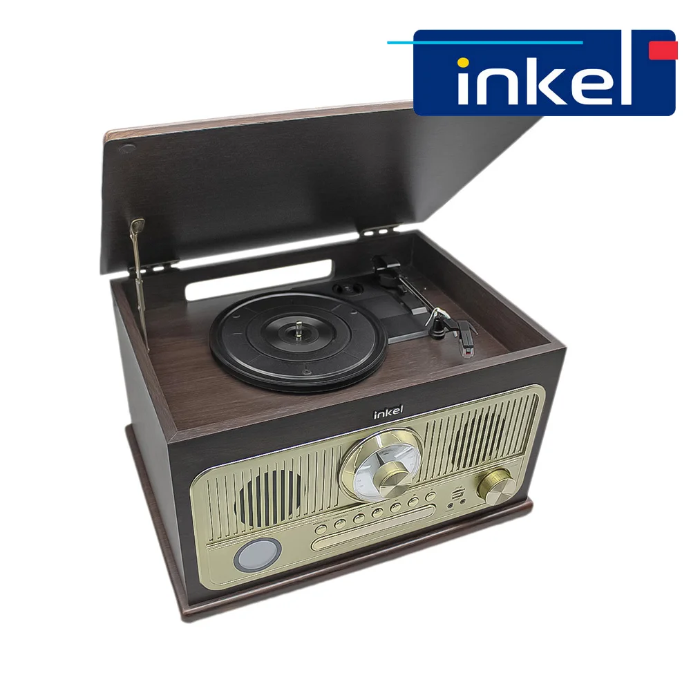 Inkel IK-C2020LP Turntable LP Player Bluetooth CD Player Audio