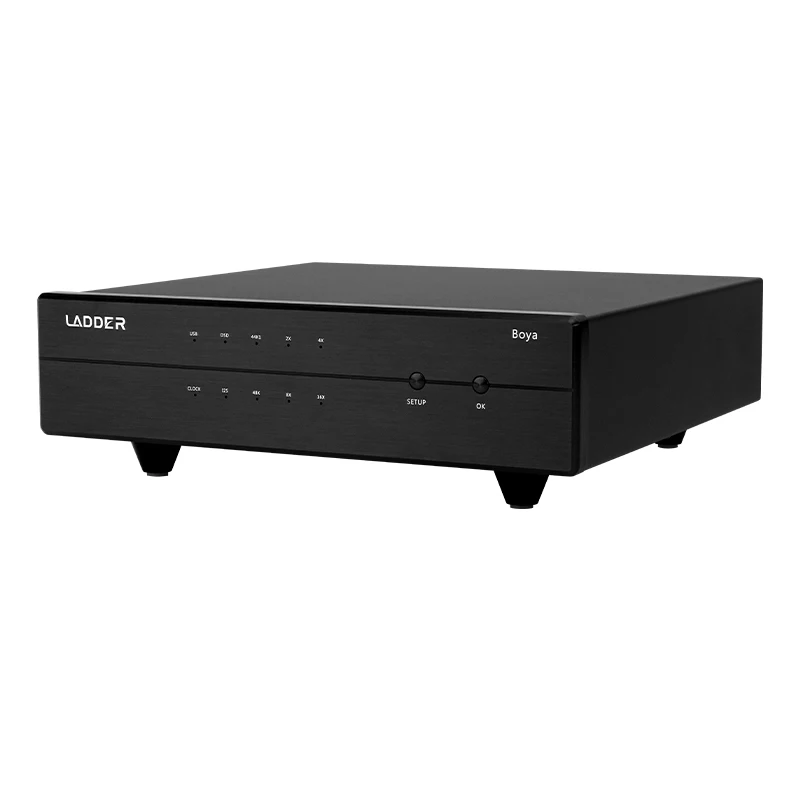 Ladder Boya Audio Interface Precise FEMTO Clock DSD512 PCM768kHz with USB2.0 Type B Digital Input