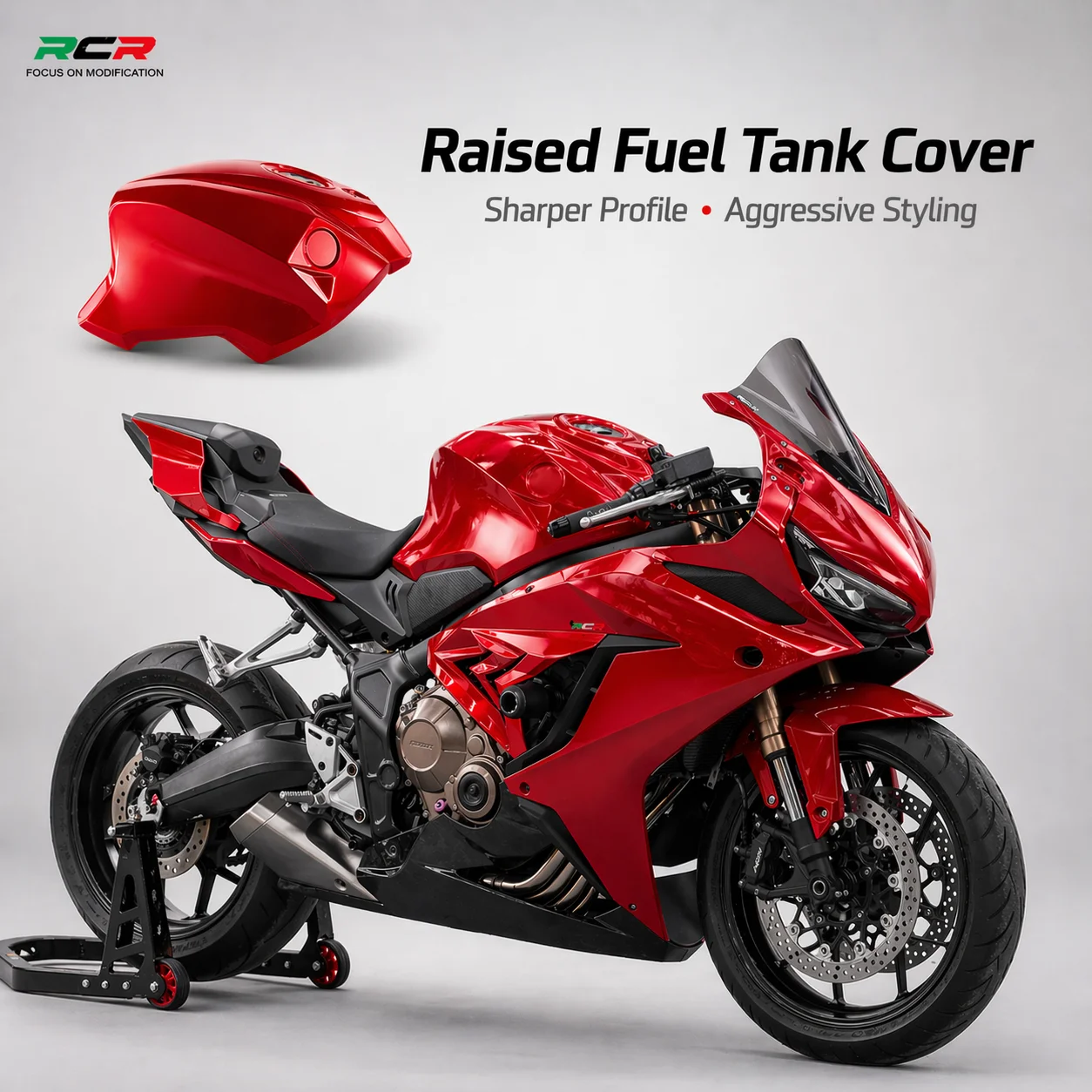 

For Honda CBR650R 2019 2020 2021 2022 2023 Motorcycle Fuel Tank Front Fairing Cover Full Enclosure Tank Side Trim Panel Accessor