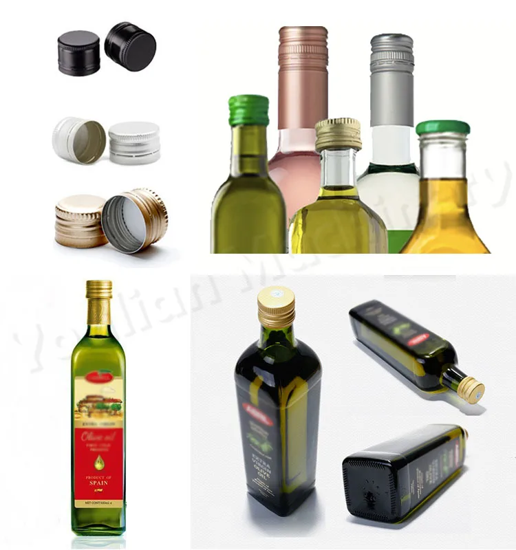 DK-50 Semi-Automatic Wine Bottle Cap Locker Olive Oil Whisky Metal Capper Locking Pressing Aluminum Lid Sealing Capping Machine