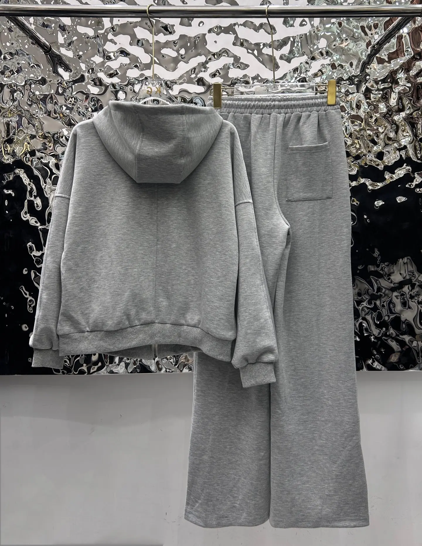 

Winter 2025 New Women's Long-sleeved Cargo Jacket Jacket Drawstring Pantsuit