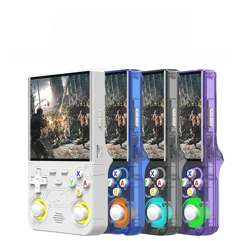 Nieuwe R36 ultra retro draagbare gameconsole 4,0-inch open source Linux-systeem 128 GB draagbare videospeler draagbare gameconsole - afbeelding 2