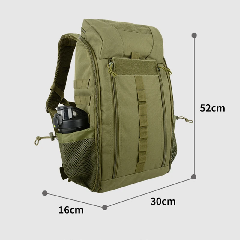 Imagem -04 - Oulylan-mochila Tática Masculina Exterior Caminhada Ciclismo Suprimentos de Emergência Pacote Multifuncional Montanhismo