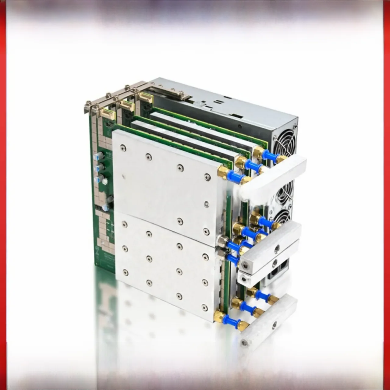 Antminer S19j S19jPro płytki chłodzące wodę blok Radiator chłodzący na wodę System przetaktowywania chłodzenie cieczą — zdjęcie 2
