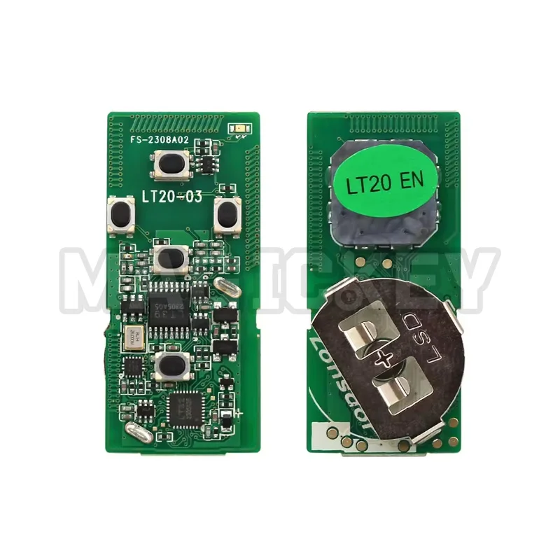 Lonsdor LT20-03 5 Buttons Smart Key PCB 8A+4D For Toyota Subaru Adjustable Frequency Support 0780 0500 0091 6221 4610 6230 0010