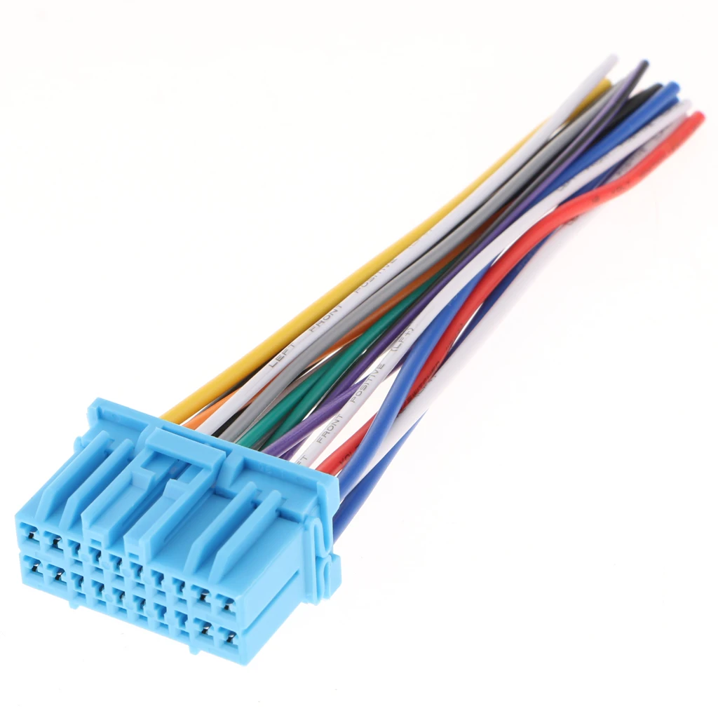 Car Stereo Radio ISO Wire Harness Adapter Connector for Honda Acura SUZUKI Plug Adapter Wiring Cable view 3