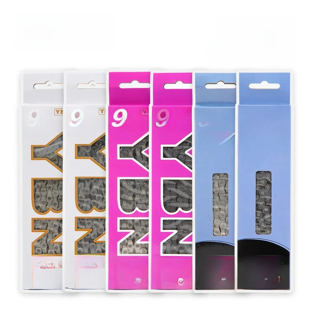 AliExpress NONE YBN 8/9/10 Speed Mountain Road Bicycle Lightweight Chain Suitable for SHIMANO/SRAM Variable Speed Flywheel