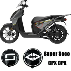FOR Super Soco CPX CPx original installation round label Super Soco sticker