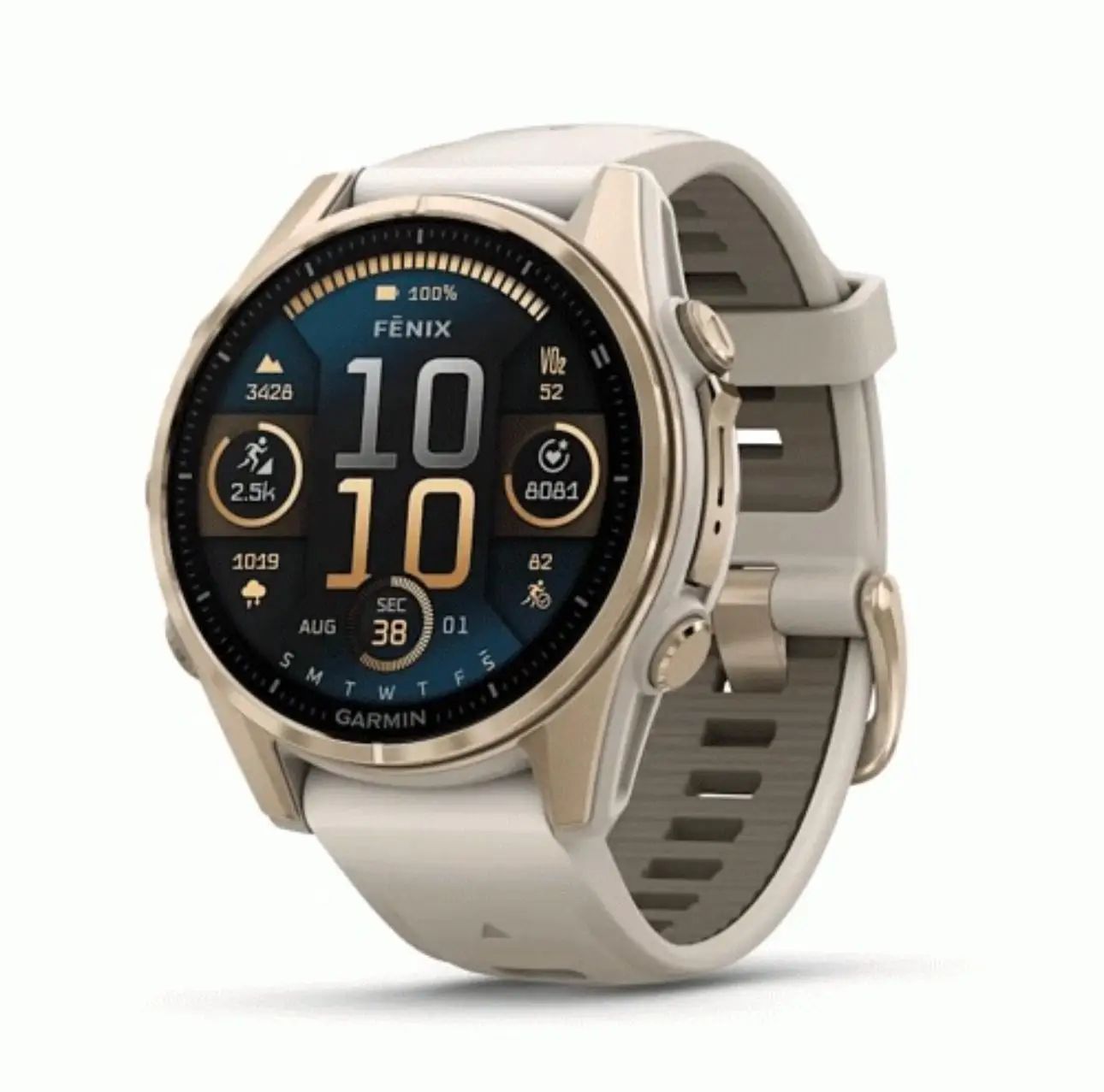 Nuevas ventas Garmins-Fenix 8 Sapphire Solar, reloj inteligente GPS multideporte - 51 mm