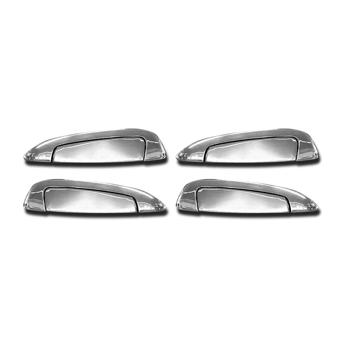 For Fiat Grande Punto Door Handle 4 Door 8 Piece 2005-2018 Stainless Steel Chrome Styling Style Body Kit Car Accessories