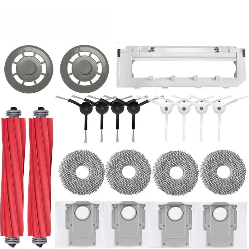 Roborock Q Revo / P10 A7400RR Robot aspirateur accessoire brosse latérale principale filtre Hepa tissus de vadrouille sac à poussière pièce de rechange