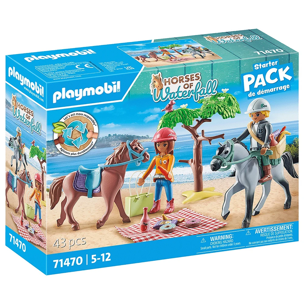 PLAYMOBIL - HORSE TOUR, 71470, original, clicks, gift, toy, store, official license, boy, girl