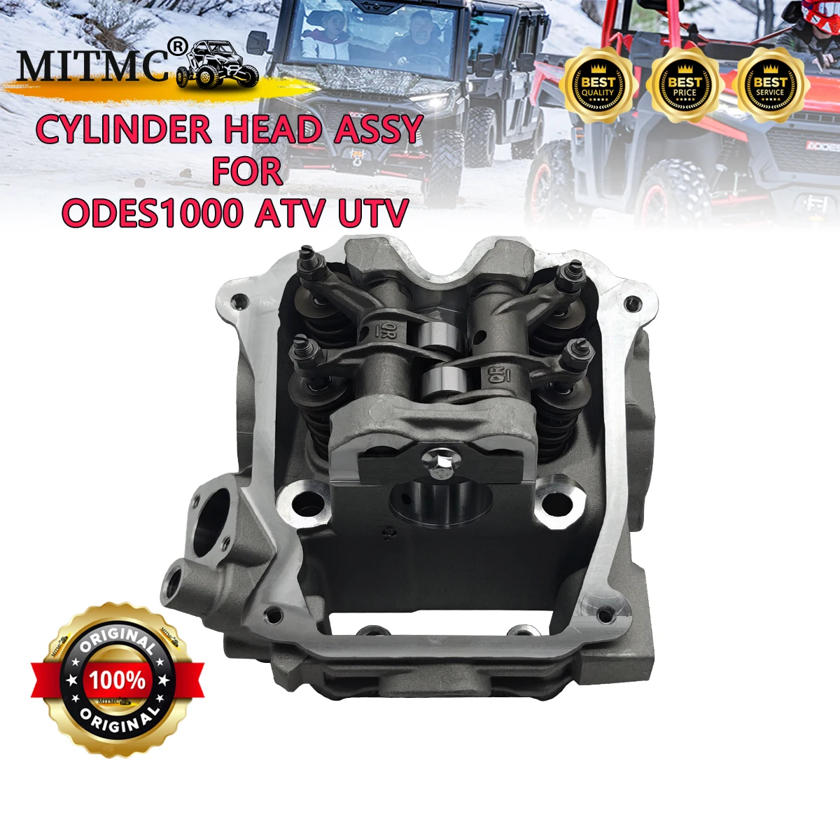 

Головка блока цилиндров в сборе для ODES 1000 ATV UTV QUAD GO KART