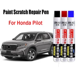 Stylo de réparation de rayures de peinture de voiture pour Honda Pilot, dissolvant de stylo de retouche, accessoires d'entretien de peinture, blanc, noir, rouge, bleu, gris