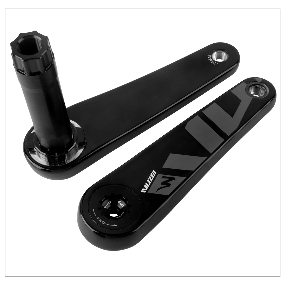AliExpress WUZEI Road Bike Carbon Fiber 3 Bolt Crankset Ultra-Light Bicycle Crank 165MM 170MM 11/12V for AXS XX1 11/12 Speed Bike Crank