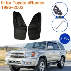 2Pcs Rear Wheels Mudguards for Toyota 4Runner 1996~2002 Accessories 2000 2001 1999 1998 1997 Mud Flaps Splash Guard Fender Flare