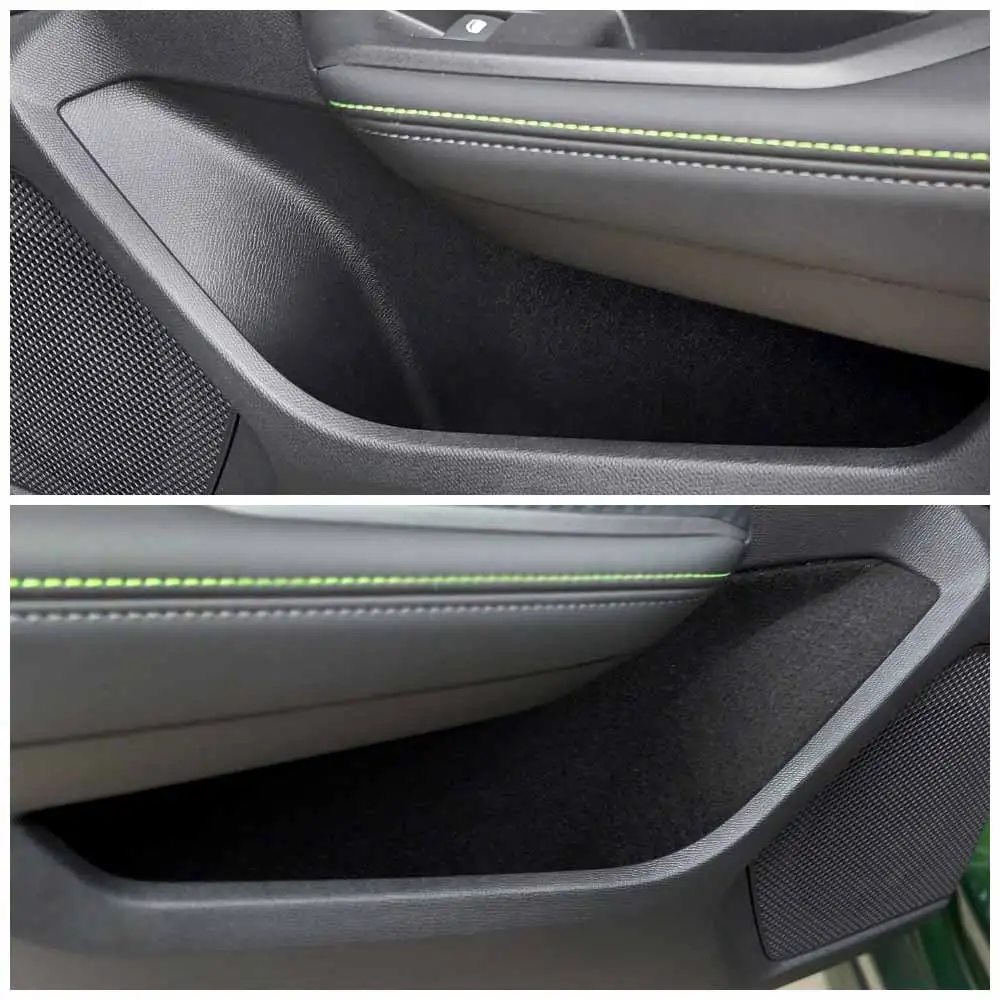 Comfort Set Storage Compartments Anti-Vibration Sound Insulation Coating,Self-Adhesive-Compatible With Peugeot 308/P5