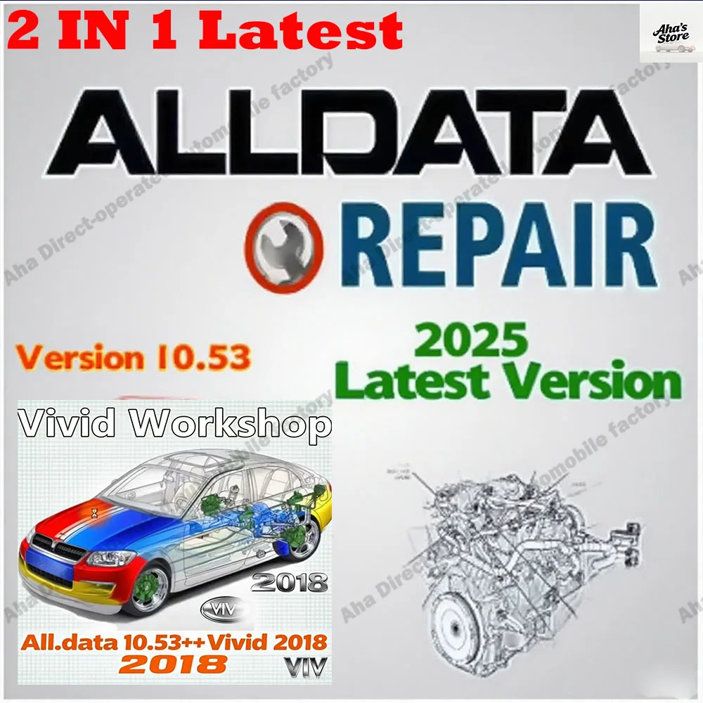 

Car Repair Software ALLDATA 10.53 Car accessories with Wiring Diagrams + Vivid 2018 obd2 scanner workshop data (Atris-Technik)
