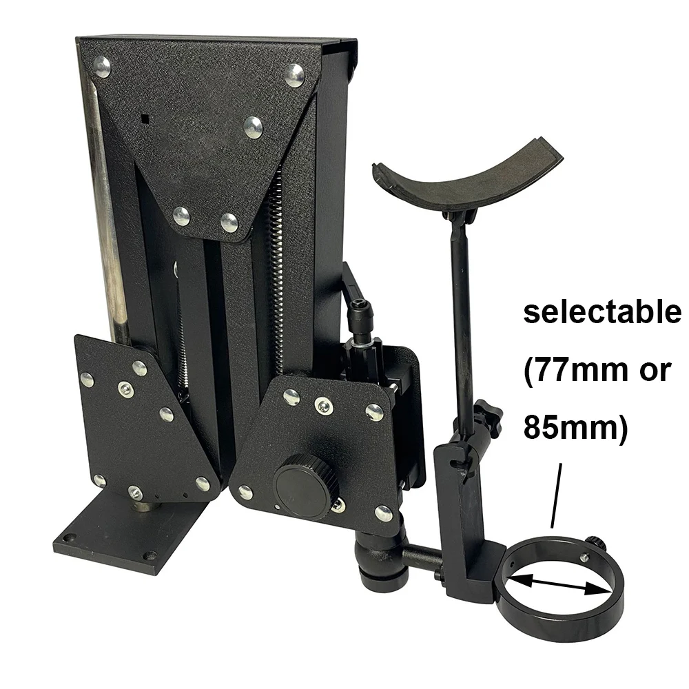 Imagem -02 - Extensão Ajustável Microscópio Estéreo Spring Stand Holder Bracket Base para Configuração do Diamante Ferramenta de Jóias Flexível