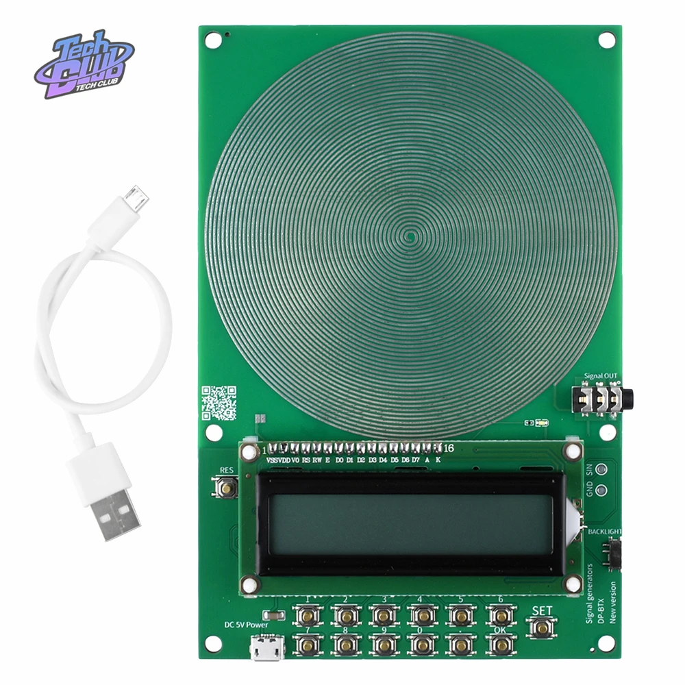 Imagem -02 - Ressonador Schumann Gerador de Ondas de Pulso de Frequência Ultra Baixa Ressonador Áudio 01hz30000hz 783hz