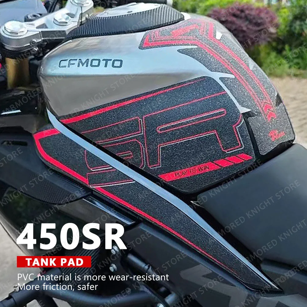 

Наклейка на топливный бак мотоцикла для CFMOTO 450 SR 450SR 450, защитная наклейка, декоративная матовая наклейка на топливный бак 450sr