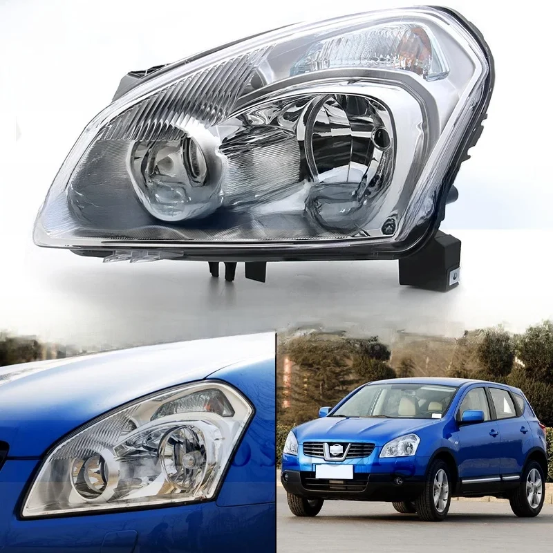Maosheng Reflektor halogenowy przedniego zderzaka Reflektor przedni Do Nissan Qashqai 2008-2015 Reflektor przedni Światło kierunkowskazu Bez blatu — zdjęcie 2