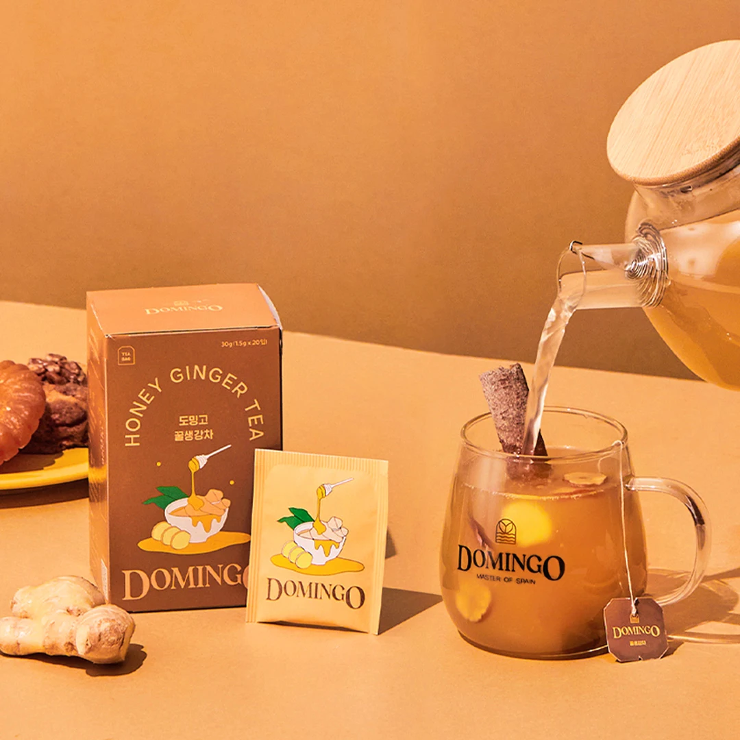 Domingo Honey Ginger Tea 20 Tea Bag