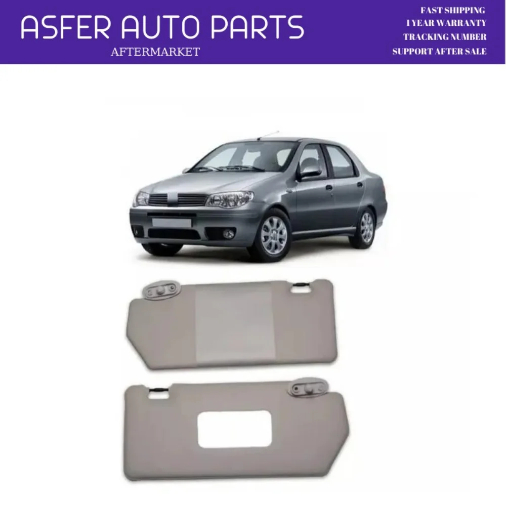 Fiat Palio-Albea Interior Sun Visor Gray Right Left 2 Piece Set Car Sun Visor Protection Spare Parts Free Shipping