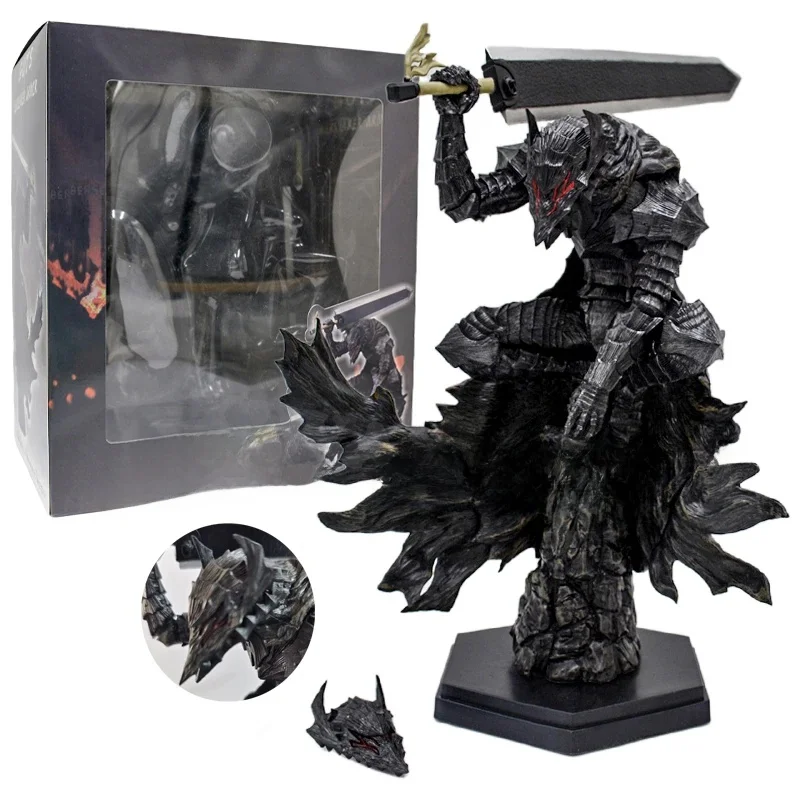 23 cm Berserk Guts Anime Figur Berserker Rüstung L Action Figur Berserker Black Swordsman/Zodd Figur Sammeln Modell Puppe Spielzeug