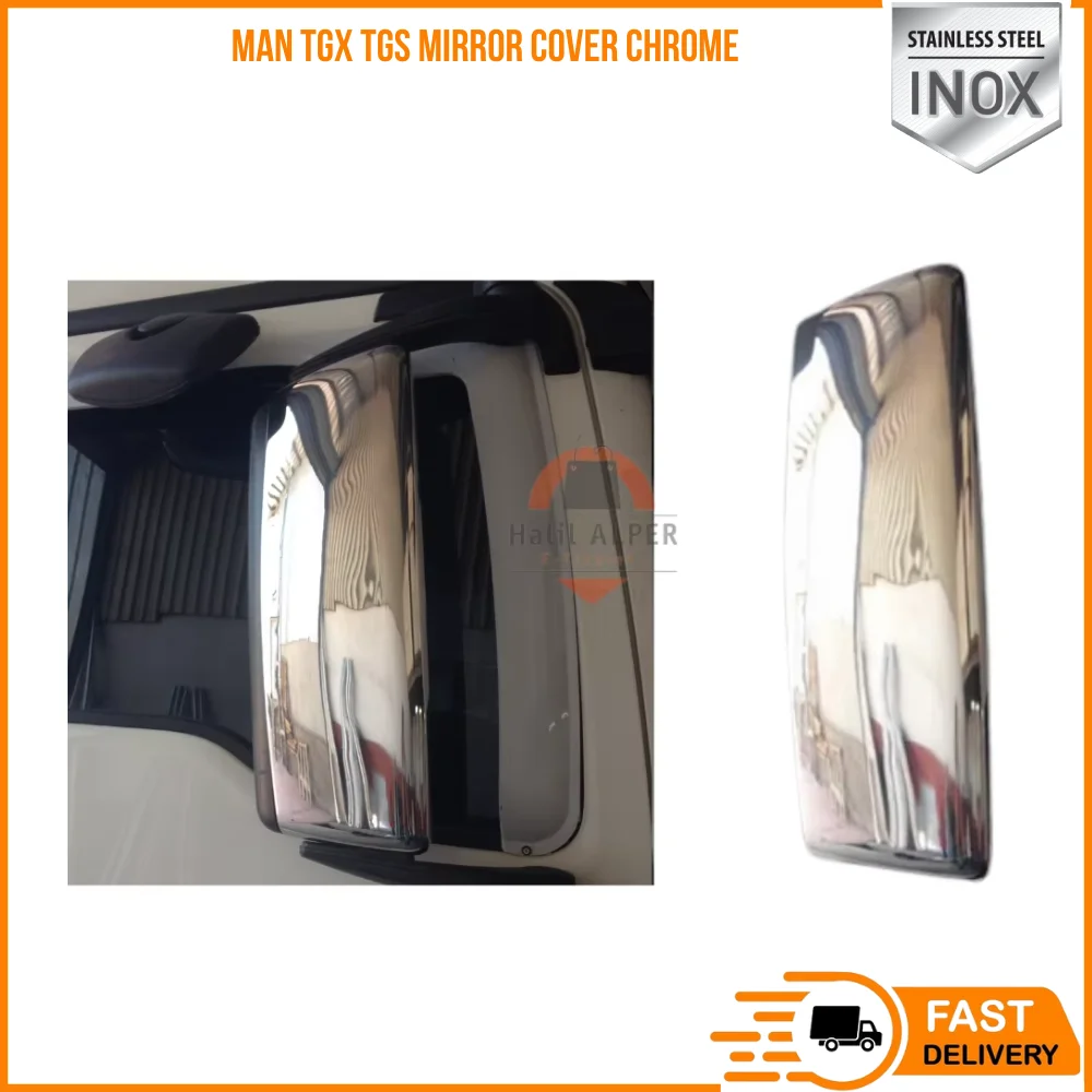 

FOR MAN TGX TGS MIRROR COVER CHROME HIGH QUALITY TRUCK PARTS REASONABLE PRICE SATISFACTION FAST SHIPPING