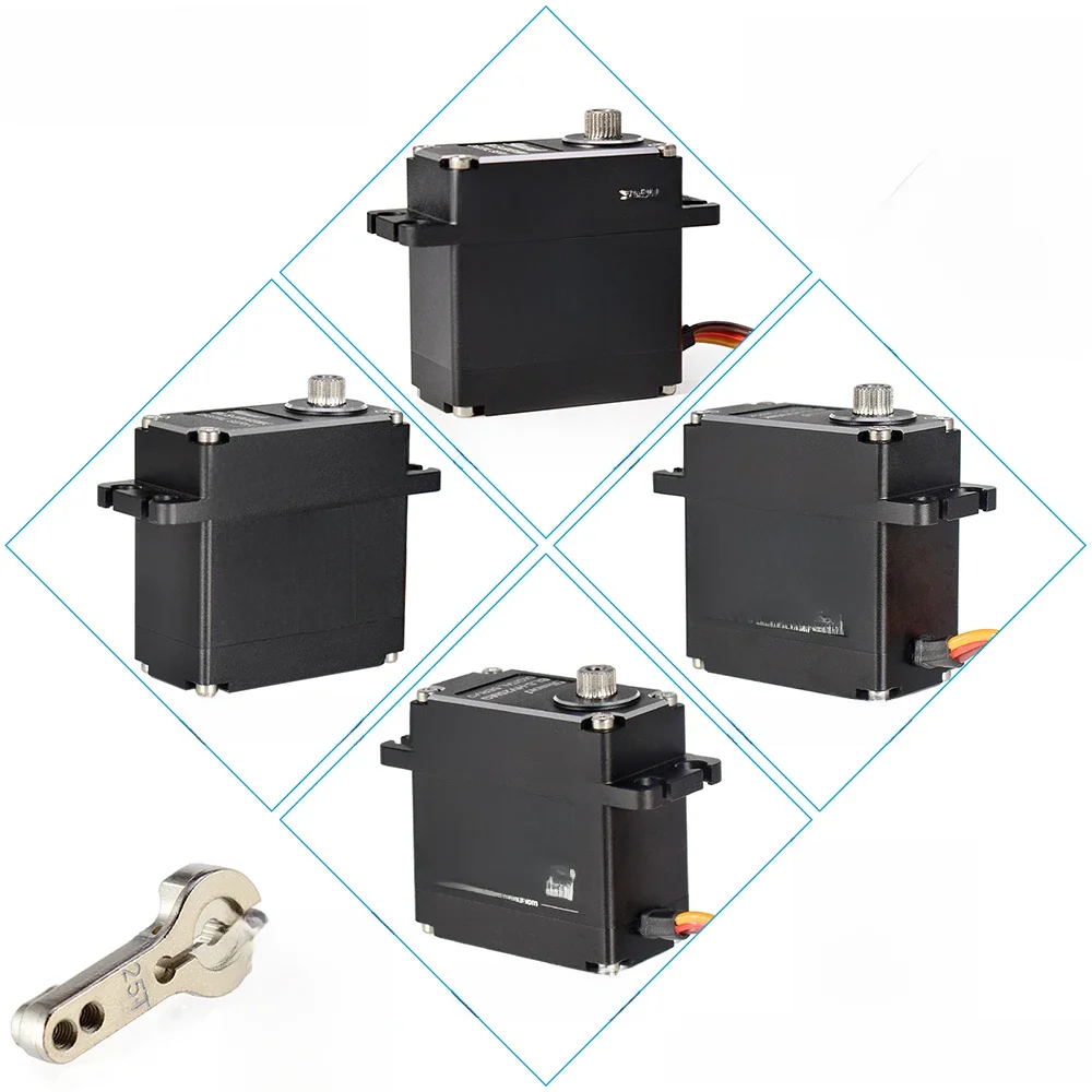 9imod RC Servo 35 kg 45 kg 25 kg 51 kg Metall Wasserdicht Bürstenlosen Servomotor Für Servo RC 1/10 1/8 Traxxas TRX4 Axial SCX10 RC Auto