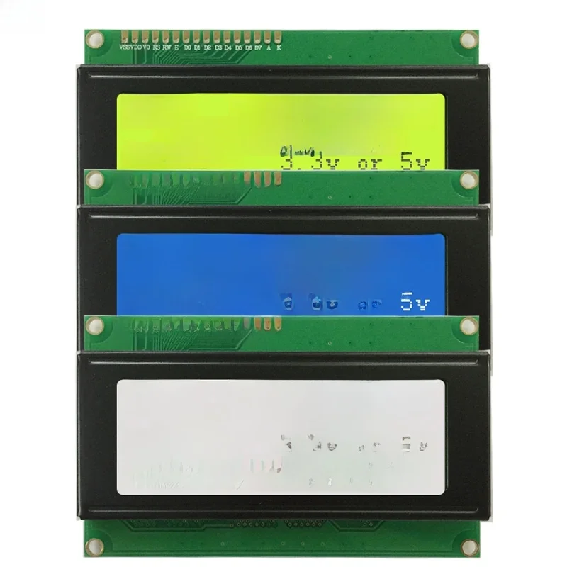 Wyświetlacz LCD 20x4 2004 Moduł kompatybilny z HD44780 SPL780D Sterowanie IC 5 V lub 3,3 V Rozmiar Pcb 98x60 mm — zdjęcie 2