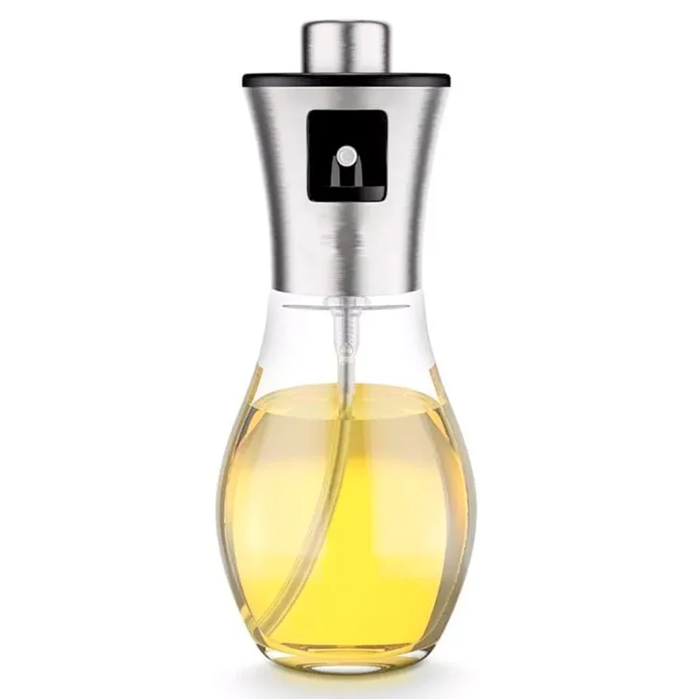 Azeite pulverizador churrasco garrafa dispensador molho de soja tempero cozimento vidro acessórios